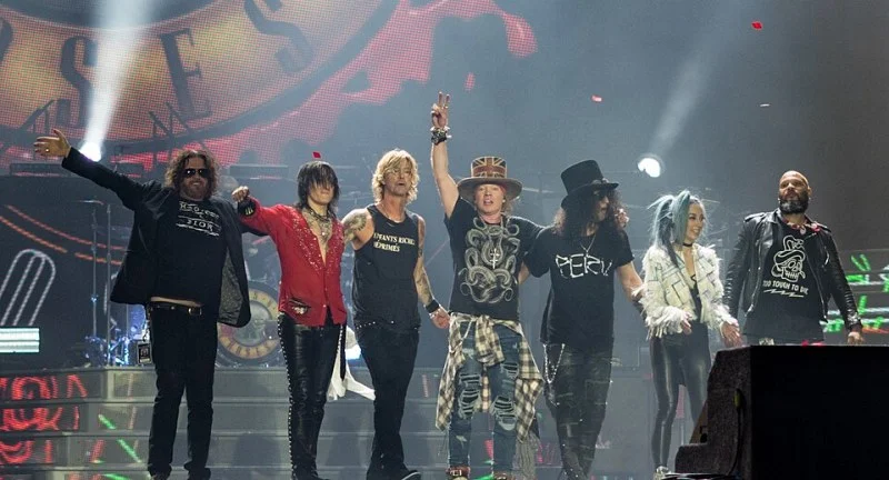 GUNS N' ROSES : LA LEGENDE DU HARD ROCK DE LOS ANGELES