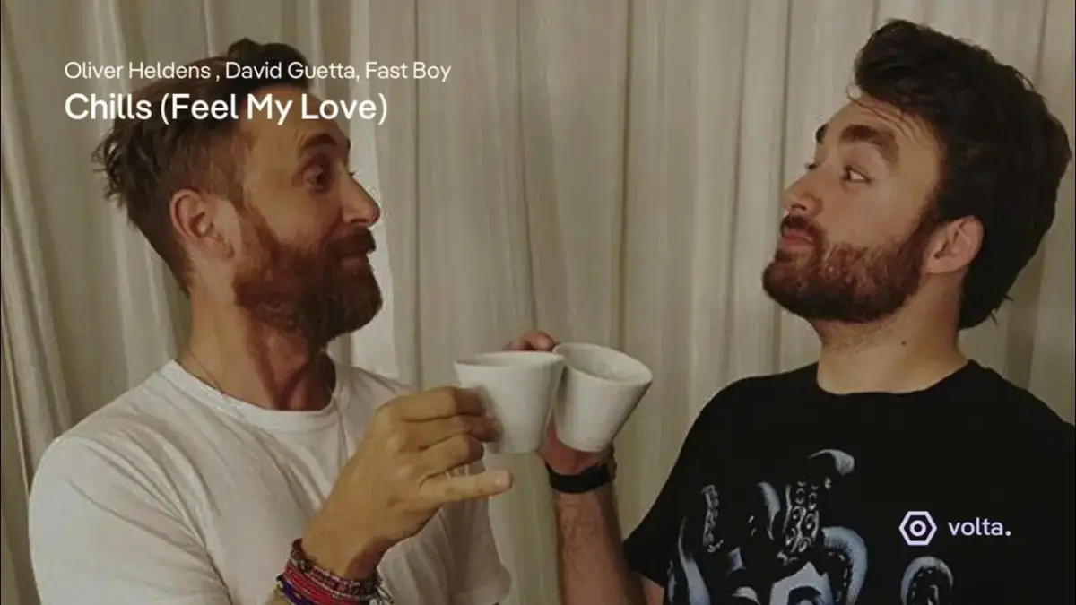 DAVID GUETTA, OLIVER HELDENS ET FAST BOY LANCENT "CHILLS (FEEL MY LOVE)"