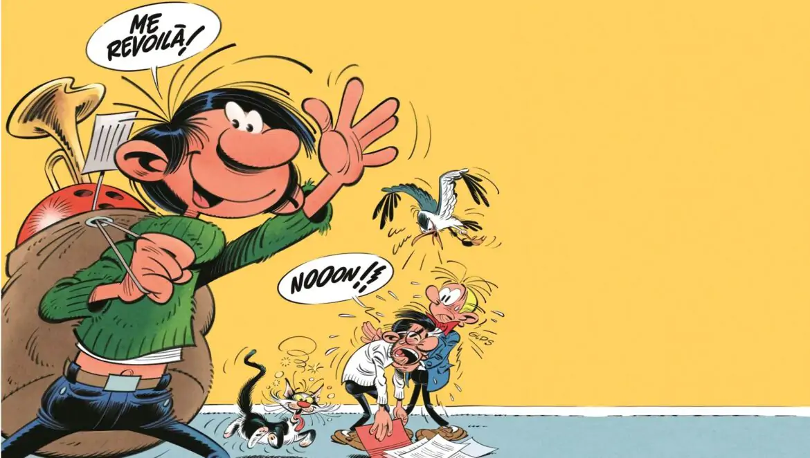 GASTON LAGAFFE EST DE RETOUR !