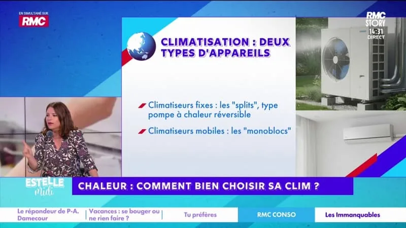 CHALEUR : COMMENT BIEN CHOISIR SA CLIM ?