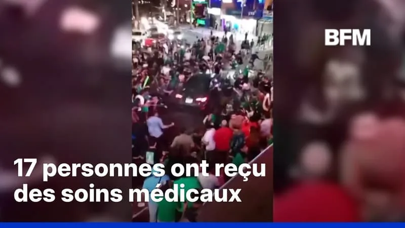 MONDIAL 2026: UNE VOITURE FONCE DANS UNE FOULE DE SUPPORTERS AU MEXIQUE