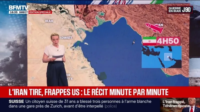 GUERRE AU MOYEN-ORIENT: LE RÉCIT DES DERNIÈRES FRAPPES MINUTE PAR MINUTE