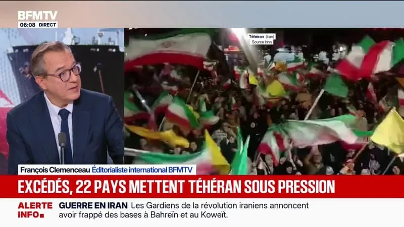22 PAYS, DONT LA FRANCE, APPELLENT L’IRAN À CESSER LES ATTAQUES CONTRE DES PERSONNES « SUR LEURS TERRITOIRES »
