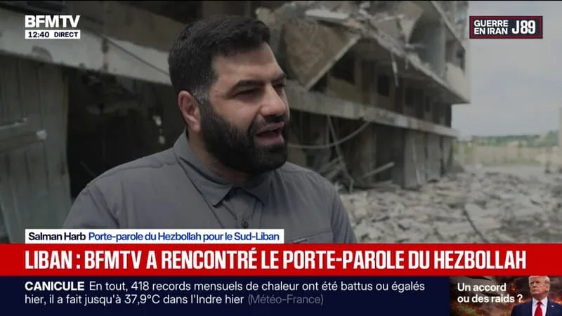 « SEULE LA FORCE NOUS PERMET DE NOUS PROTÉGER »: BFMTV A RENCONTRÉ LE PORTE-PAROLE DU HEZBOLLAH POUR LE SUD-LIBAN