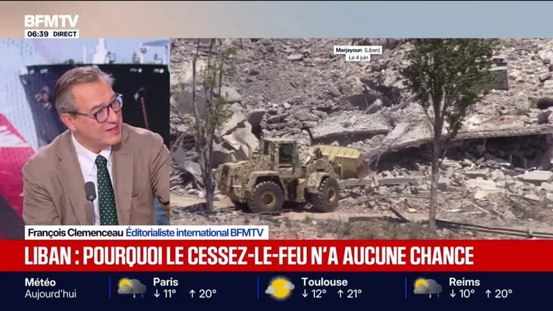 GUERRE AU MOYEN-ORIENT: LE CESSEZ-LE-FEU ENTRE LE HEZBOLLAH ET ISRAËL DÉJÀ EN PÉRIL