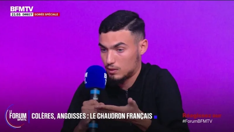 FORUM BFMTV – COLÈRE LYCÉENNE: « ON EST CENSÉ ÊTRE LA SEPTIÈME PUISSANCE MONDIALE ET ON N’ARRIVE PAS À ÉTUDIER DANS DES CONDITIONS DÉCENTES », DÉNONCE MEHDI, ÉTUDIANT EN PREMIÈRE ANNÉE DE DROIT