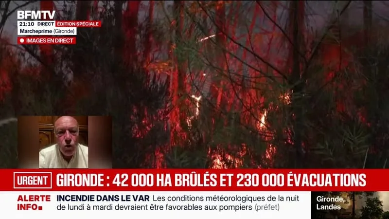 INCENDIE EN GIRONDE: « IL FAUT QUE L’ÉTAT AIT ENFIN DES PRIORITÉS », INSISTE ALAIN ROUSSET, PRÉSIDENT DU CONSEIL RÉGIONAL DE NOUVELLE-AQUITAINE