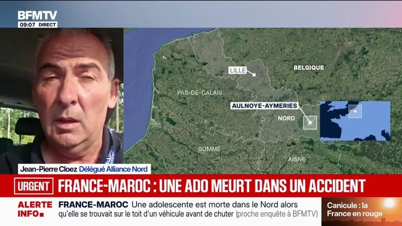 NORD: UNE PERSONNE EN GARDE À VUE APRÈS LE DÉCÈS D’UNE ADOLESCENTE LORS DES CÉLÉBRATIONS APRÈS LA VICTOIRE DES BLEUS FACE AU MAROC
