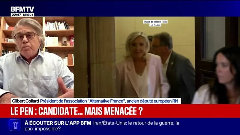 PRÉSIDENTIELLE 2027: « JE NE VOIS PAS D’ADVERSAIRE QUI SERAIT EN MESURE DE BATTRE MARINE LE PEN », ASSURE GILBERT COLLARD, ANCIEN DÉPUTÉ EUROPÉEN RN