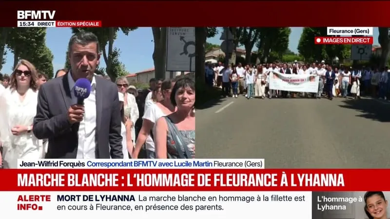 MARCHE BLANCHE POUR LYHANNA: DES ÉLUS DU TERRITOIRE, MAIS « PAS DE LEADERS POLITIQUES »
