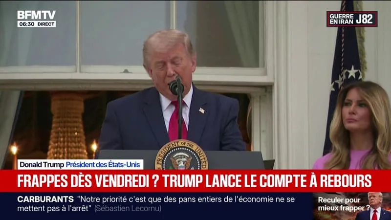 GUERRE AU MOYEN-ORIENT: DONALD TRUMP FIXE UN NOUVEL ULTIMATUM À L’IRAN, MAIS DIT ENCORE ESPÉRER UNE ISSUE DIPLOMATIQUE AU CONFLIT