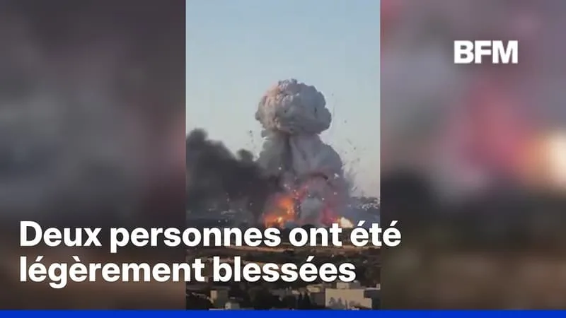 MALTE: UNE IMPRESSIONNANTE EXPLOSION DANS UNE USINE DE FEUX D’ARTIFICE