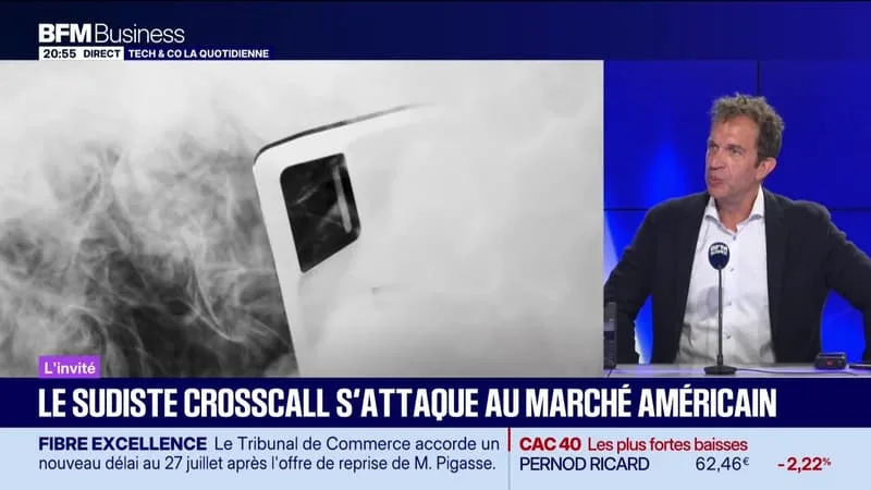 NICOLAS ZIBELL (CROSSCALL) : LE SUDISTE CROSSCALL S’ATTAQUE AU MARCHÉ AMÉRICAIN – 06/07