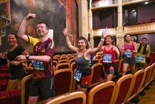 EN IMAGES. LES SPORTIFS AIMENT AUSSI LA CULTURE : LES PARCOURS DE TOUT ANGERS BOUGE LES ONT COMBLÉS