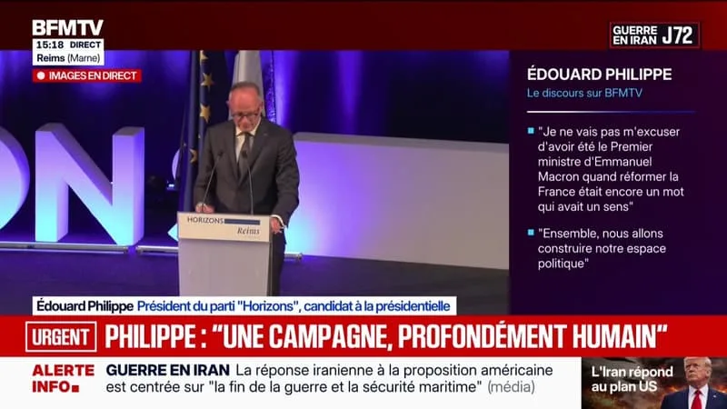 ÉDOUARD PHILIPPE: « MON OBJECTIF, CE N’EST PAS DE FAIRE GAGNER LA DROITE OU DE FAIRE PERDRE LA GAUCHE, C’EST DE FAIRE AVANCER LA FRANCE ET DE SERVIR LES FRANÇAIS »