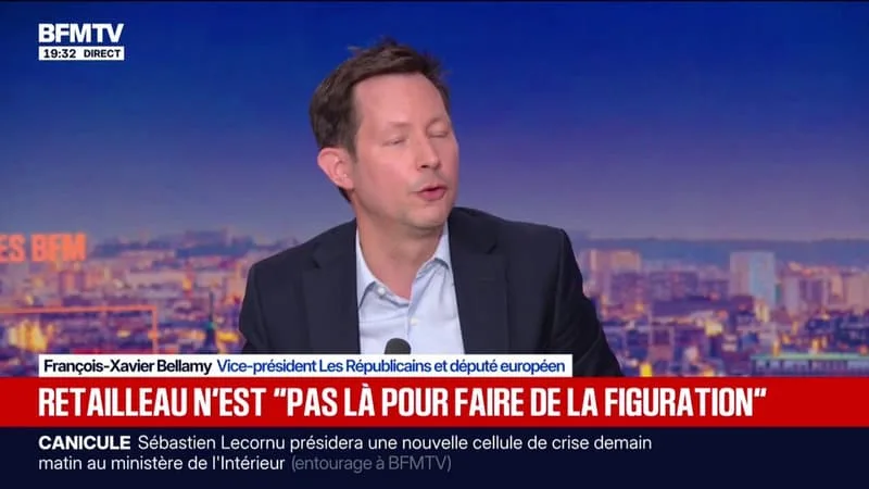 PRÉSIDENTIELLE 2027: « BRUNO RETAILLEAU PEUT GAGNER CETTE ÉLECTION », AFFIRME FRANÇOIS-XAVIER BELLAMY, VICE-PRÉSIDENT LES RÉPUBLICAINS
