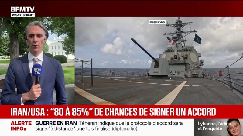 IRAN/ÉTATS-UNIS: SELON UN HAUT RESPONSABLE AMÉRICAIN, IL Y A « 80 À 85% » DE CHANCES QUE LES DEUX PAYS SIGNENT UN ACCORD