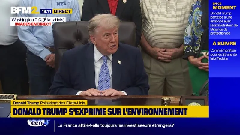 DONALD TRUMP REPOUSSE LA SIGNATURE D’UN DÉCRET MAJEUR SUR LA RÉGULATION DE L’IA