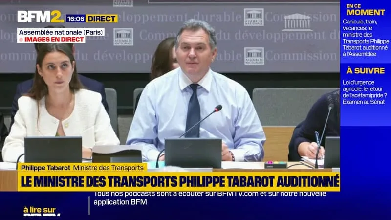 « LE SYMPTÔME D’UN RÉSEAU QUI VIEILLIT »: PHILIPPE TABAROT DÉPLORE LES CONSÉQUENCES DE LA CHALEUR SUR LES TRANSPORTS