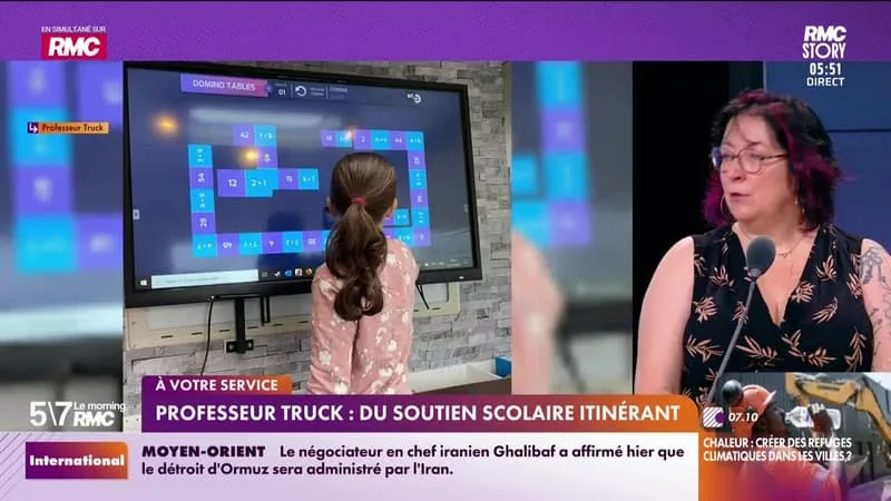 AUDREY BUSSER À VOTRE SERVICE : À BORD DE SON CAMPING-CAR, ELLE FAIT DU SOUTIEN SCOLAIRE DANS LES CAMPAGNES – 23/06