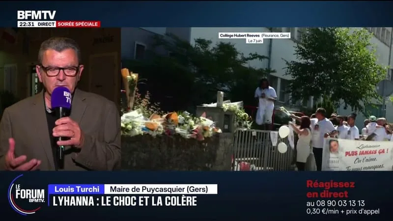 FORUM BFMTV – LYHANNA: « IL N’Y A PAS DE PEUR, PAS DE COLÈRE, MAIS BEAUCOUP DE BOULEVERSEMENT », DÉCLARE LOUIS TURCHI, MAIRE DE PUYCASQUIER