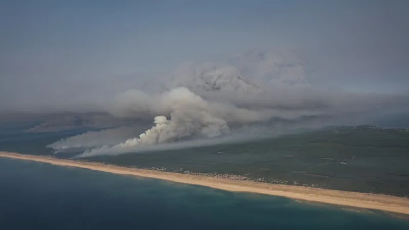 LA QUALITÉ DE L’AIR TOUJOURS EXTRÊMEMENT DÉGRADÉE EN NOUVELLE-AQUITAINE EN RAISON DES INCENDIES
