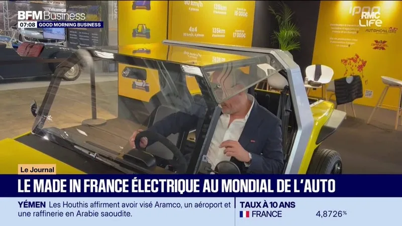 LE MADE IN FRANCE ÉLECTRIQUE AU MONDIAL DE L’AUTO