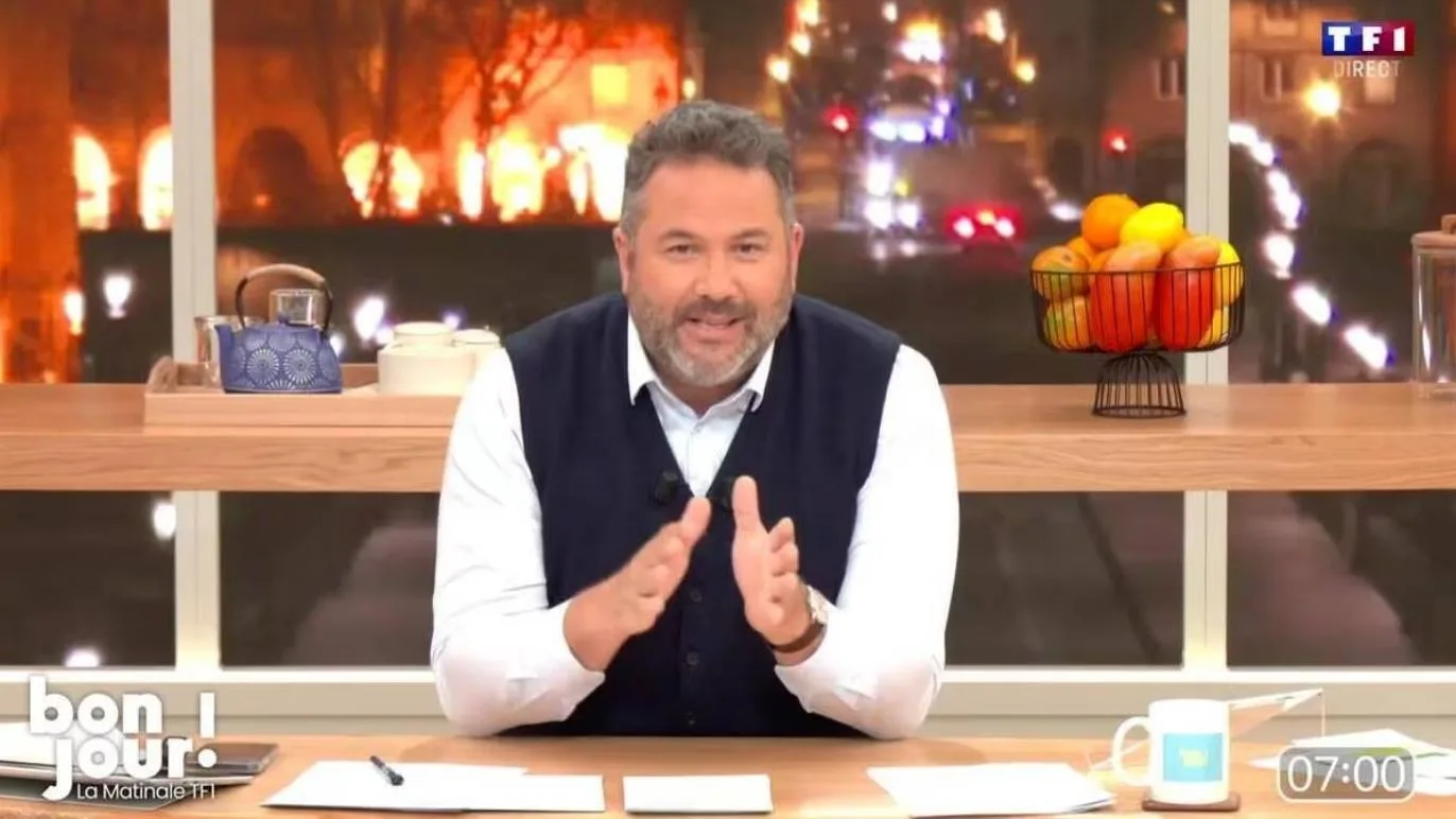 BRUCE TOUSSAINT DE RETOUR SUR TF1 APRÈS UNE « RIDICULE » CHUTE DANS SON JARDIN