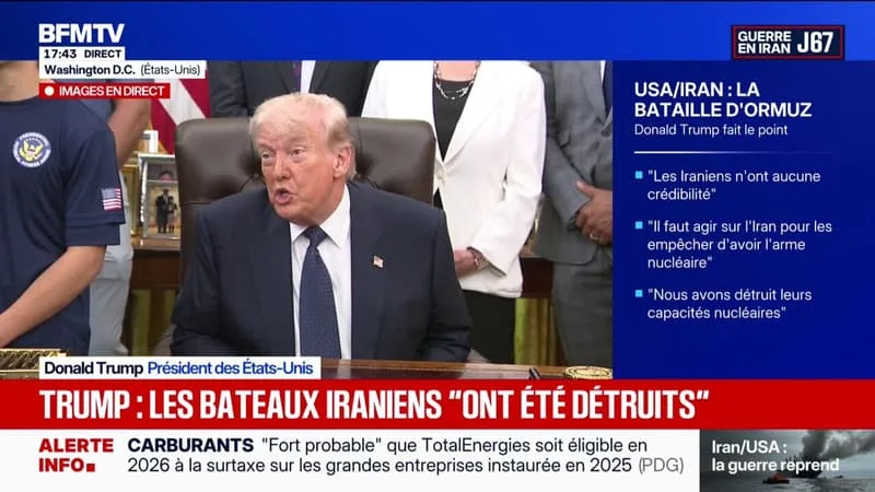 « GRÂCE À MOI, LA CHINE NE NOUS A PAS DÉFIÉS », AFFIRME DONALD TRUMP