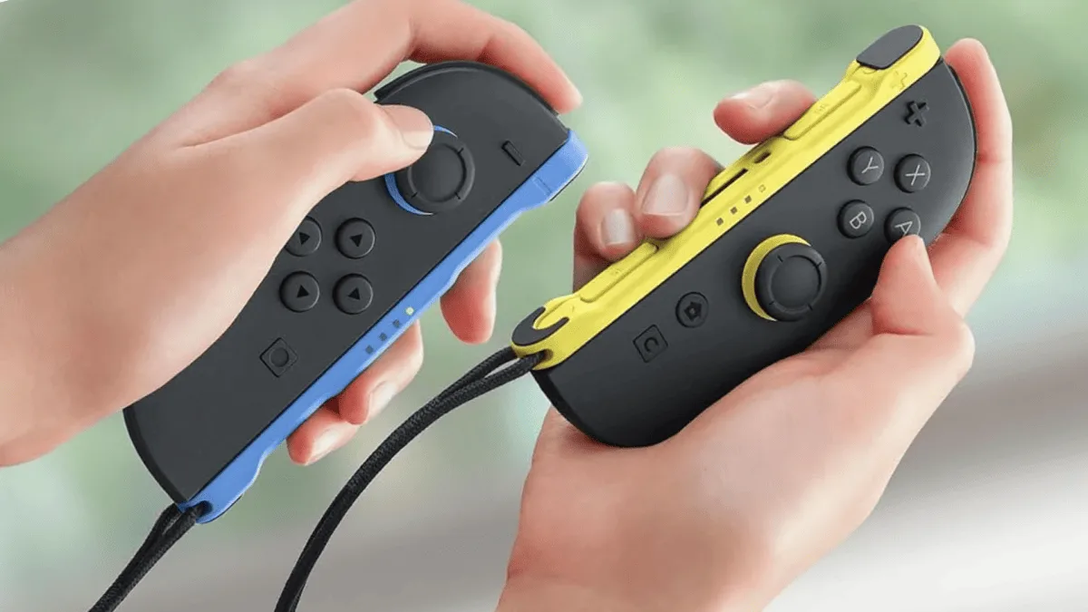 LES JOY-CON 2 BLEU ET JAUNE DE LA SWITCH 2 PASSENT EN PROMO SUR AMAZON
