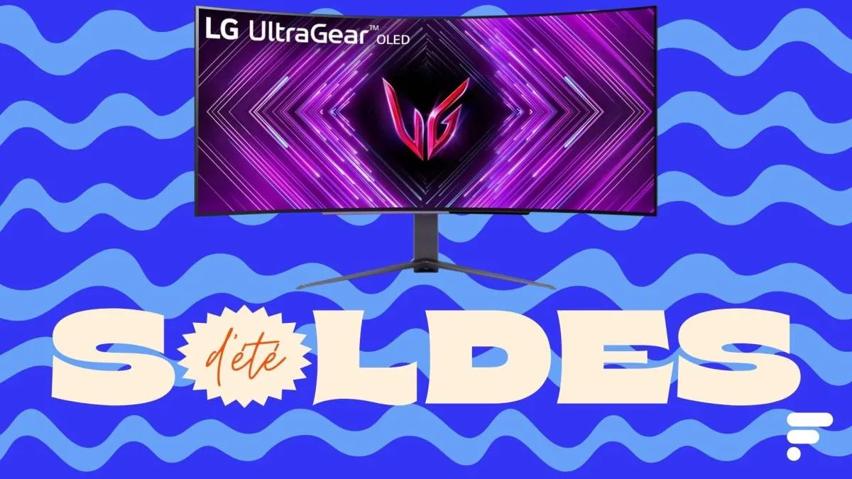 AMAZON SORT L’ARTILLERIE LOURDE POUR LES SOLDES AVEC -800 € SUR UN ÉCRAN PC GAMER OLED INCURVÉ LG 45″ 240 HZ