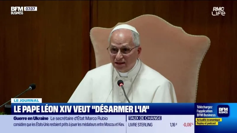 LE PAPE LÉON XIV VEUT « DÉSARMER L’IA »