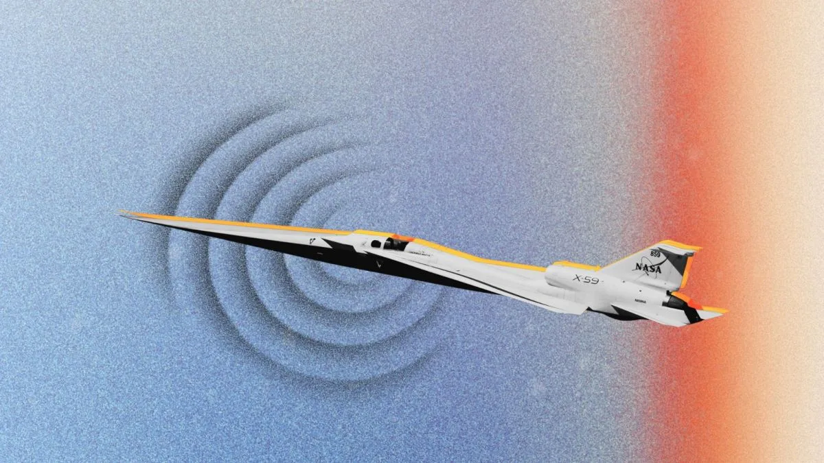 LE JET SUPERSONIQUE SILENCIEUX X-59 EST PRÊT À ABATTRE L’UN DES GRANDS INTERDITS DE L’AVIATION