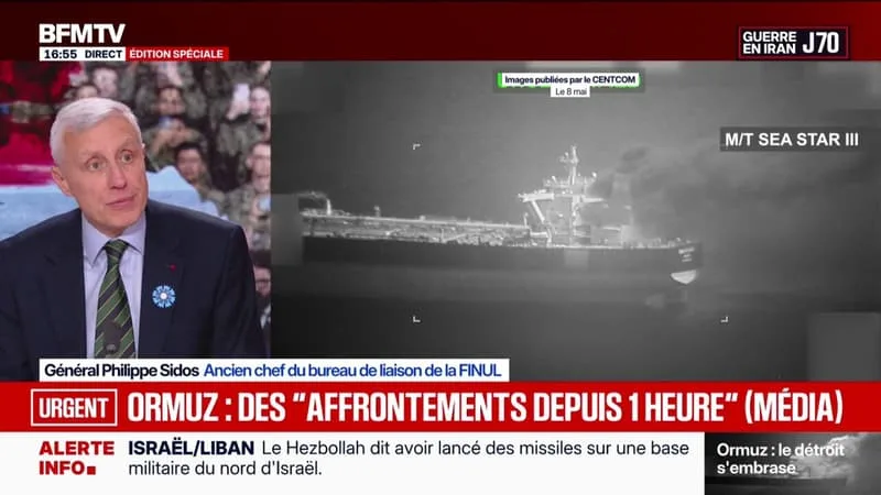 DÉTROIT D’ORMUZ: “C’EST UNE ESCALADE DANS LA VIOLENCE PAR RAPPORT À CE QUE LES AMÉRICAINS FAISAIENT AU DÉBUT”, ESTIME LE GÉNÉRAL PHILIPPE SIDOS