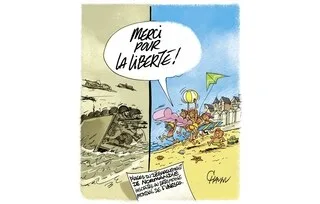 LE DESSIN DE CHAUNU : LES PLAGES DU DÉBARQUEMENT ENFIN CLASSÉES À L’UNESCO