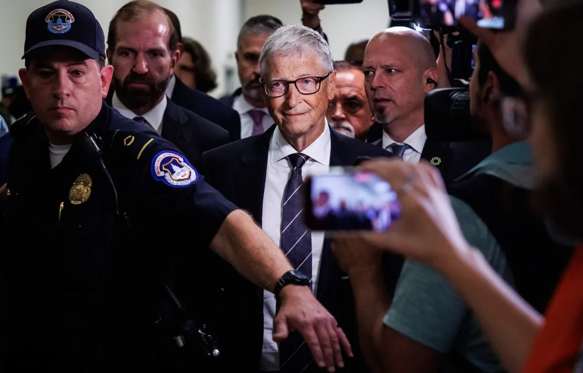 FACE AU CONGRÈS, BILL GATES MARTÈLE QU’IL NE SAVAIT PAS POUR LES CRIMES DE JEFFREY EPSTEIN