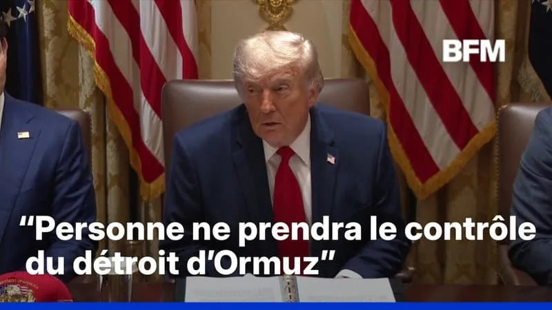 DONALD TRUMP S’EXPRIME SUR LES NÉGOCIATIONS AVEC L’IRAN