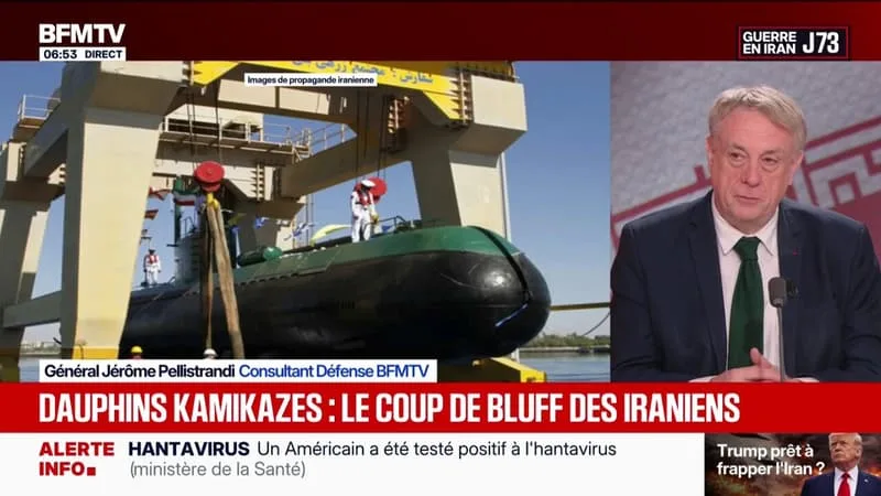 GUERRE AU MOYEN- ORIENT: L’IRAN DISPOSE-T-IL RÉELLEMENT DE DAUPHINS KAMIKAZES?