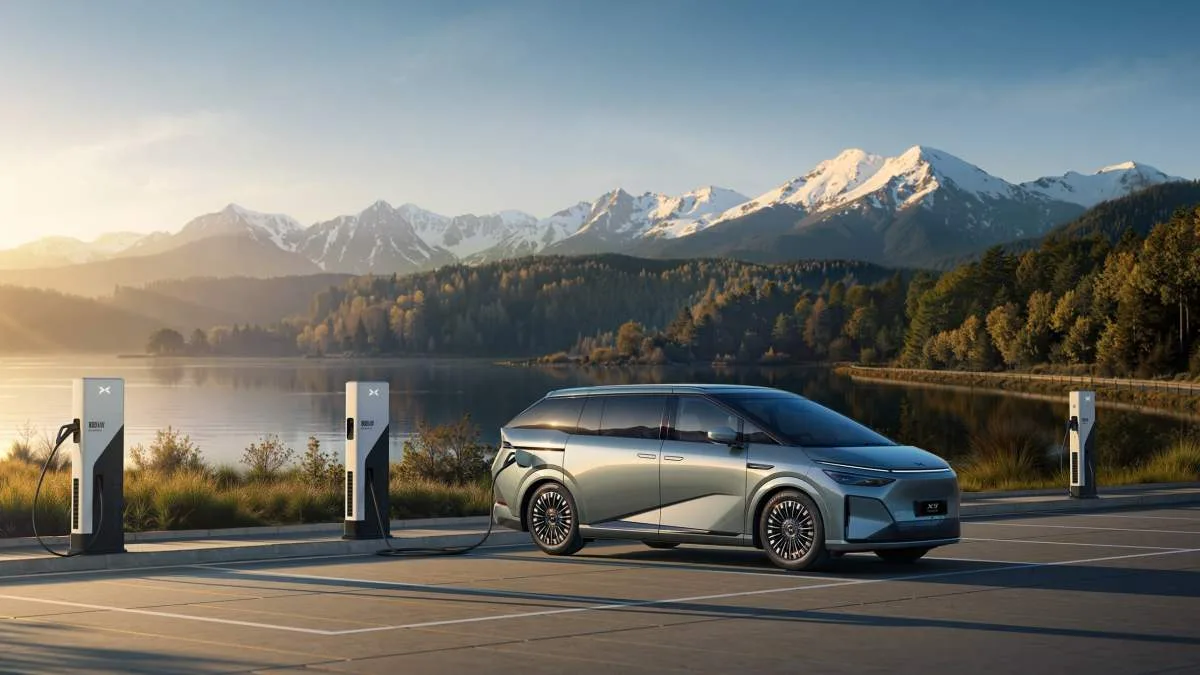 LE XPENG X9 ARRIVE EN EUROPE AVEC UNE RECHARGE SI PUISSANTE QU’AUCUNE BORNE NE PEUT ENCORE L’ENCAISSER