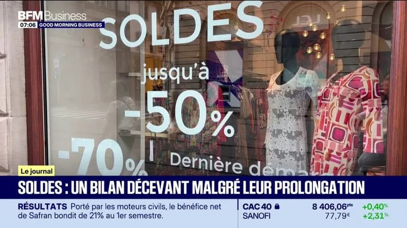 SOLDES : UN BILAN DÉCEVANT MALGRÉ LEUR PROLONGATION