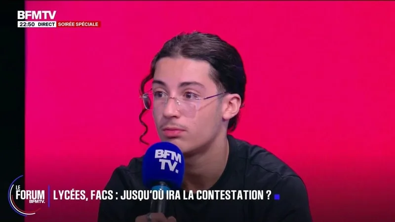 FORUM BFMTV – « QU’ON VIENNE D’ILLE-ET-VILAINE, QU’ON VIENNE DE L’YONNE, QU’ON VIENNE DE SEINE-SAINT-DENIS, QU’ON VIENNE DU VAL-DE-MARNE, ON DEVRAIT TOUS AVOIR LES MÊMES CHANCES », DÉCLARE KAMIL, ÉLÈVE AU LYCÉE