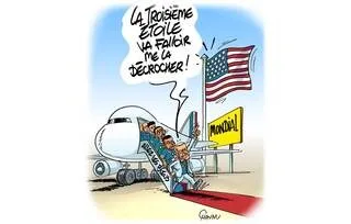 LE DESSIN DE CHAUNU : L’ÉQUIPE DE FRANCE DE FOOTBALL PART À LA CONQUÊTE D’UNE TROISIÈME ÉTOILE