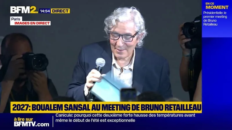 BOUALEM SANSAL: « BRUNO RETAILLEAU EST DEVENU LE HÉROS DE LA PRISON OÙ J’ÉTAIS »
