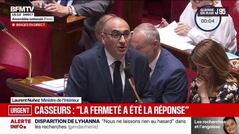 VIOLENCES À PARIS: LAURENT NUÑEZ « CONDAMNE FERMEMENT L’ACTION DES JEUNES VOYOUS, DES CASSEURS » EN MARGE DE LA VICTOIRE DU PSG