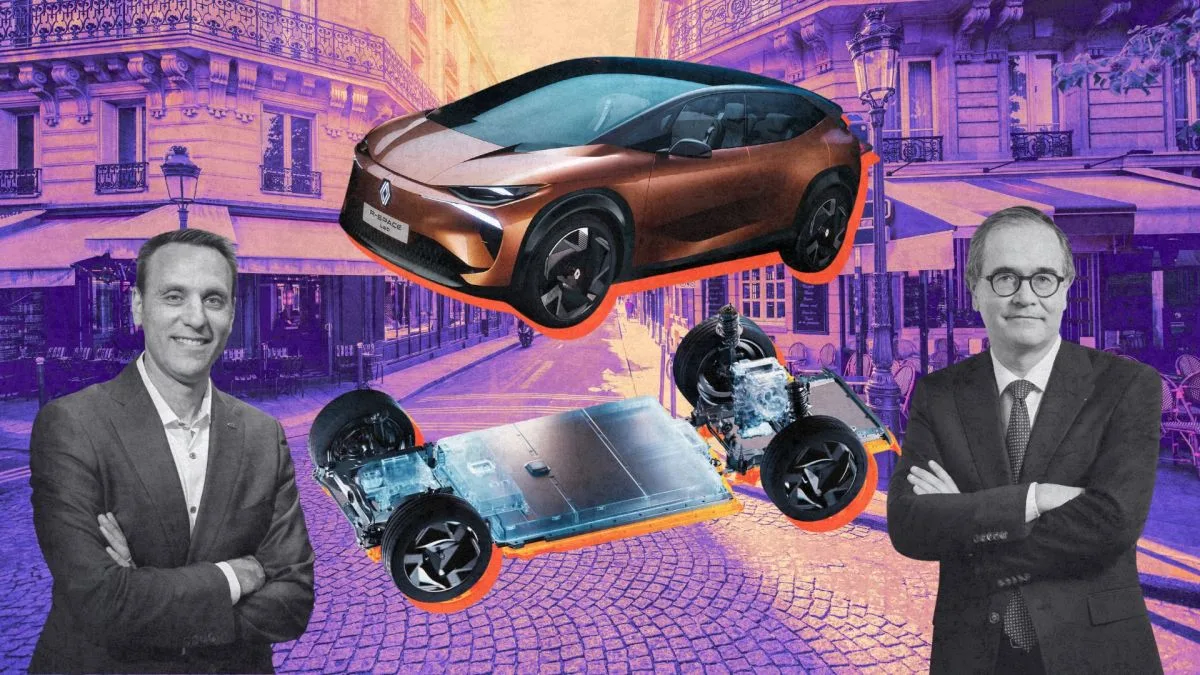 « COMPLÈTEMENT DINGUE D’AVOIR DES VOITURES DE 2,5 TONNES » : LE PATRON DE RENAULT A LA SOLUTION POUR LES VOITURES ÉLECTRIQUES TROP LOURDES