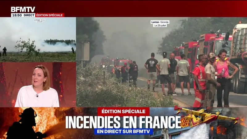 ÉDITION SPÉCIALE – INCENDIES : 48 FEUX EN COURS, LE DANGER PARTOUT – 29/07