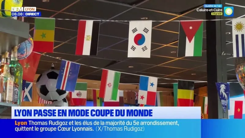 PREMIER MATCH DES BLEUS À LA COUPE DU MONDE : LES LYONNAIS S’Y PRÉPARENT