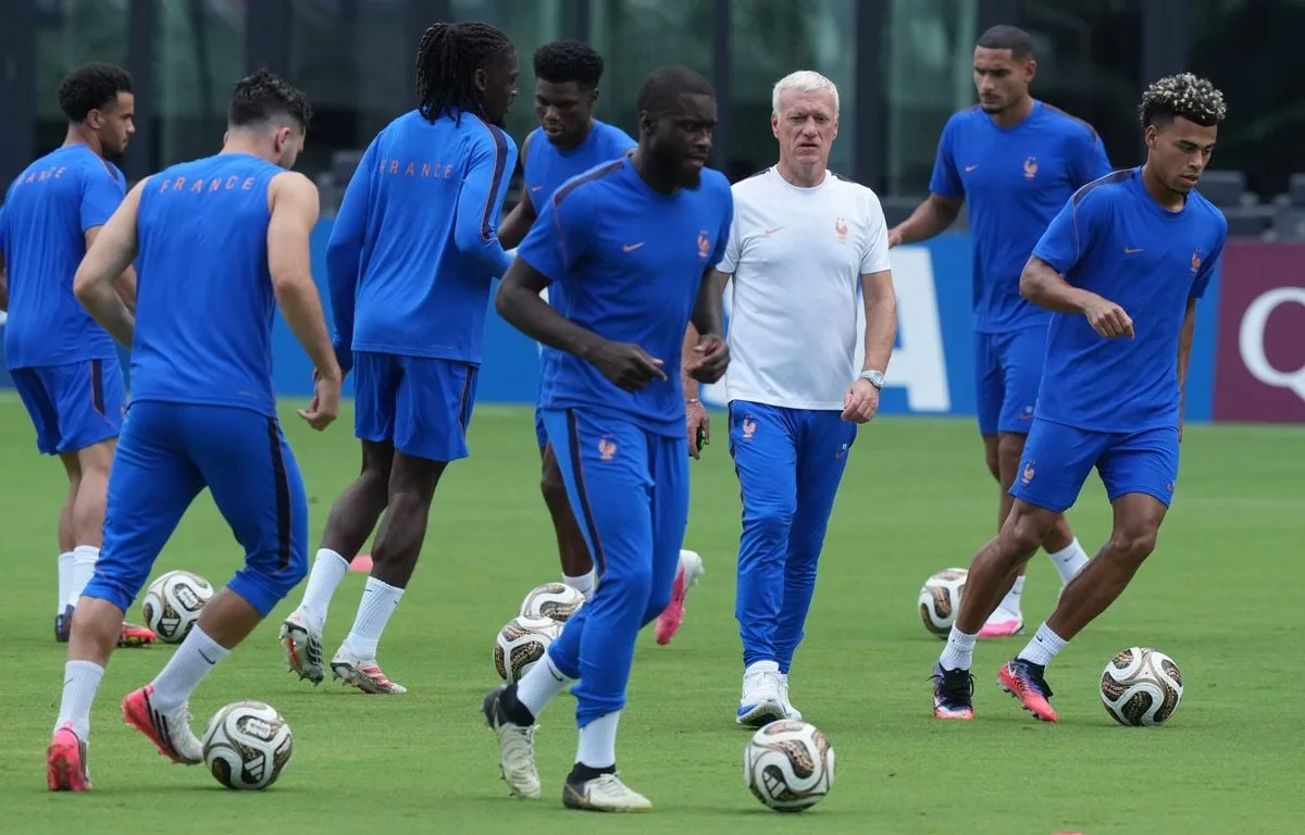 EN DIRECT COUPE DU MONDE 2026 : LA DER DE DESCHAMPS, L’ENTRAÎNEMENT DES BLEUS PERTURBÉ EN RAISON D’UN RISQUE D’ORAGE…