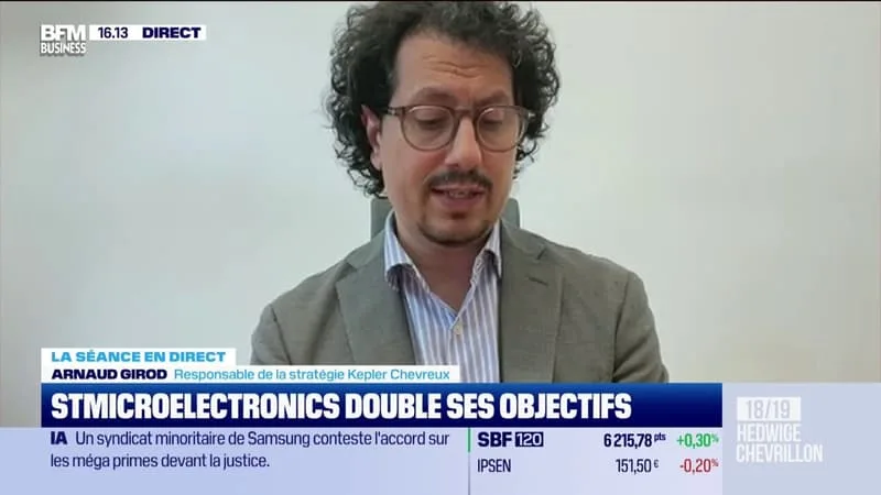 STMICROELECTRONICS S’ENVOLE