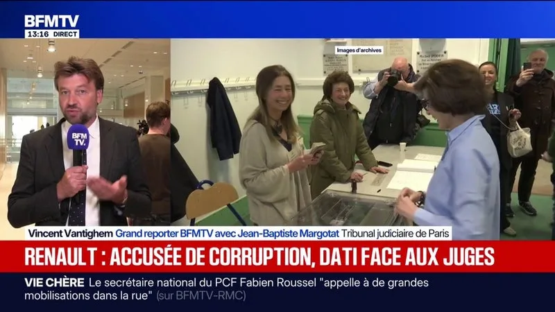 RACHIDA DATI EST JUGÉE À PARTIR D’AUJOURD’HUI POUR « CORRUPTION PASSIVE » ET « TRAFIC D’INFLUENCE PASSIF » DANS L’AFFAIRE RENAULT-NISSAN